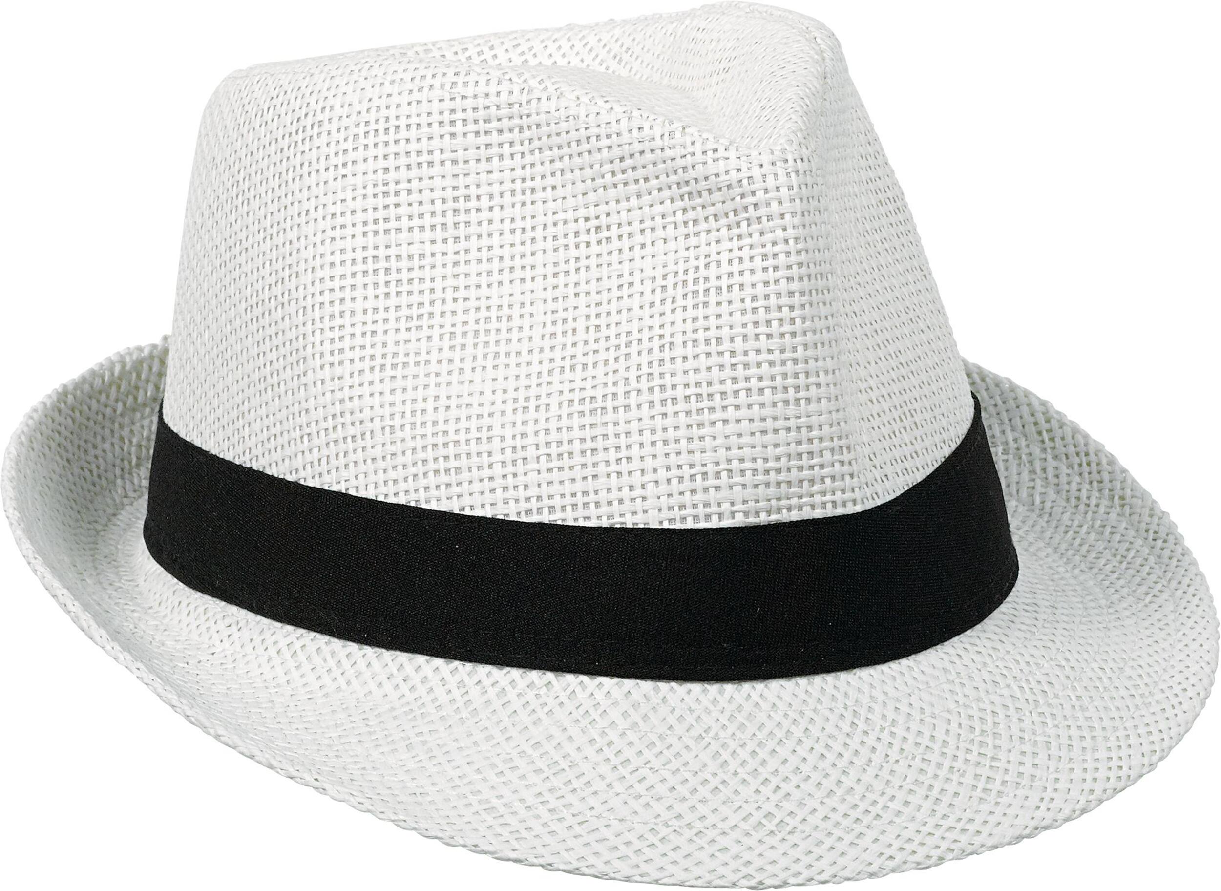 White Straw Fedora Front_Angled_Right