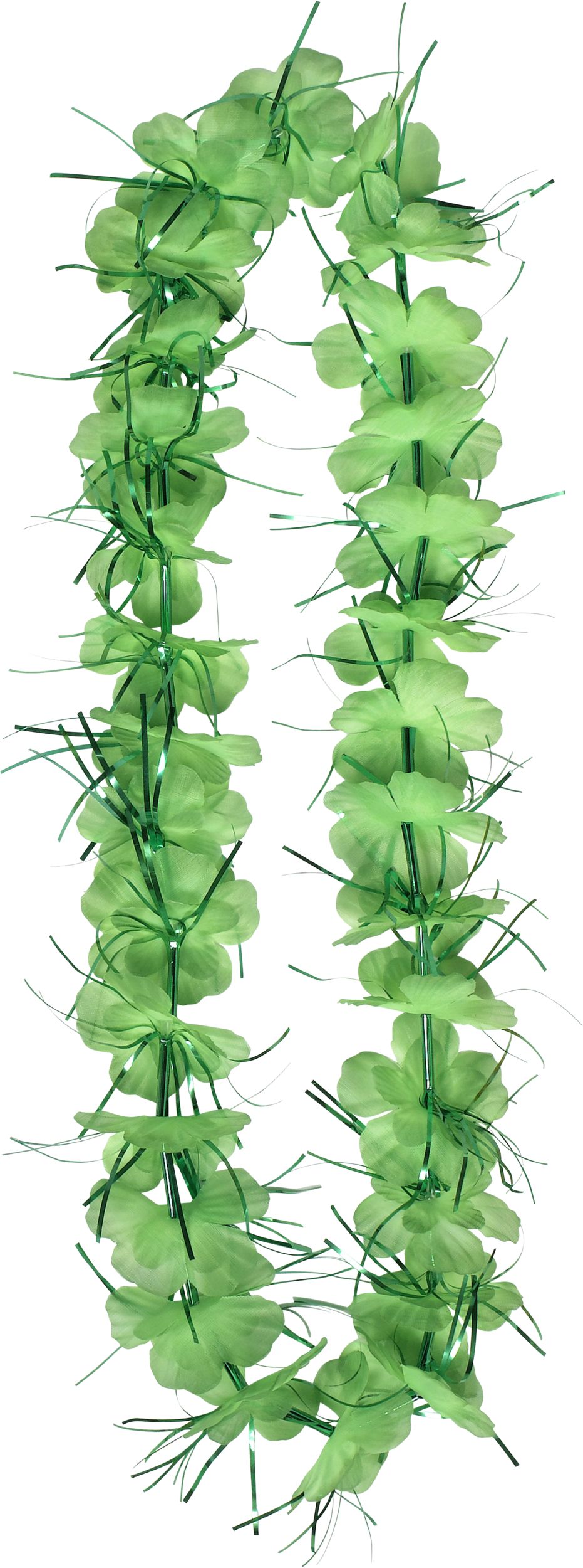 Colliers de fleurs scintillants colorés, paq. 6 Front_Flat