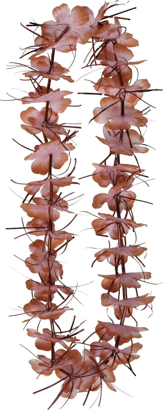 Colliers de fleurs scintillants colorés, paq. 6 Front_Flat