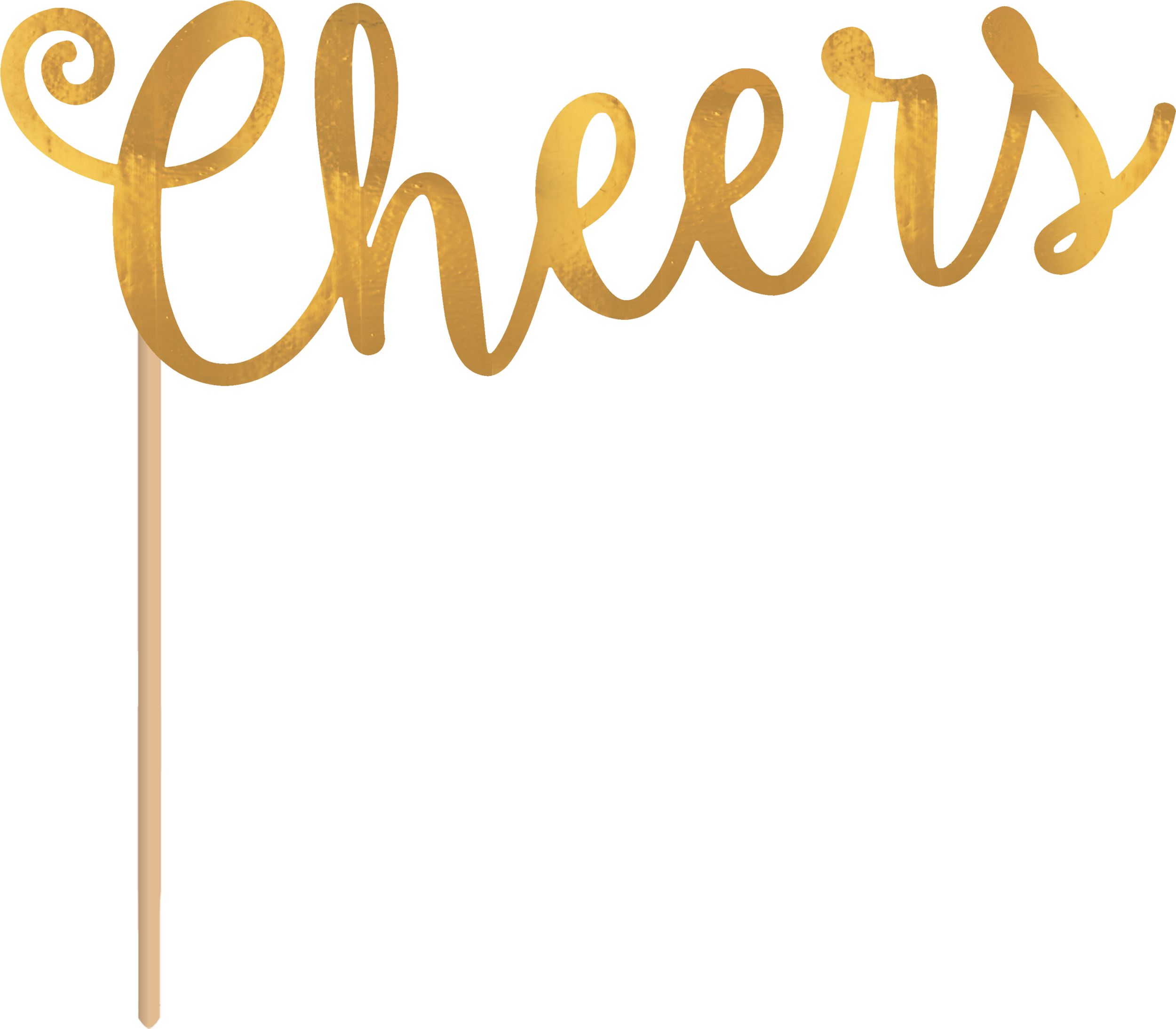 Black, Gold, & Silver New Year's Photo Booth Kit, 21-pc Front_Flat