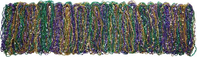 Mardi Gras Bead Necklaces, 576-pk Overhead_Flat