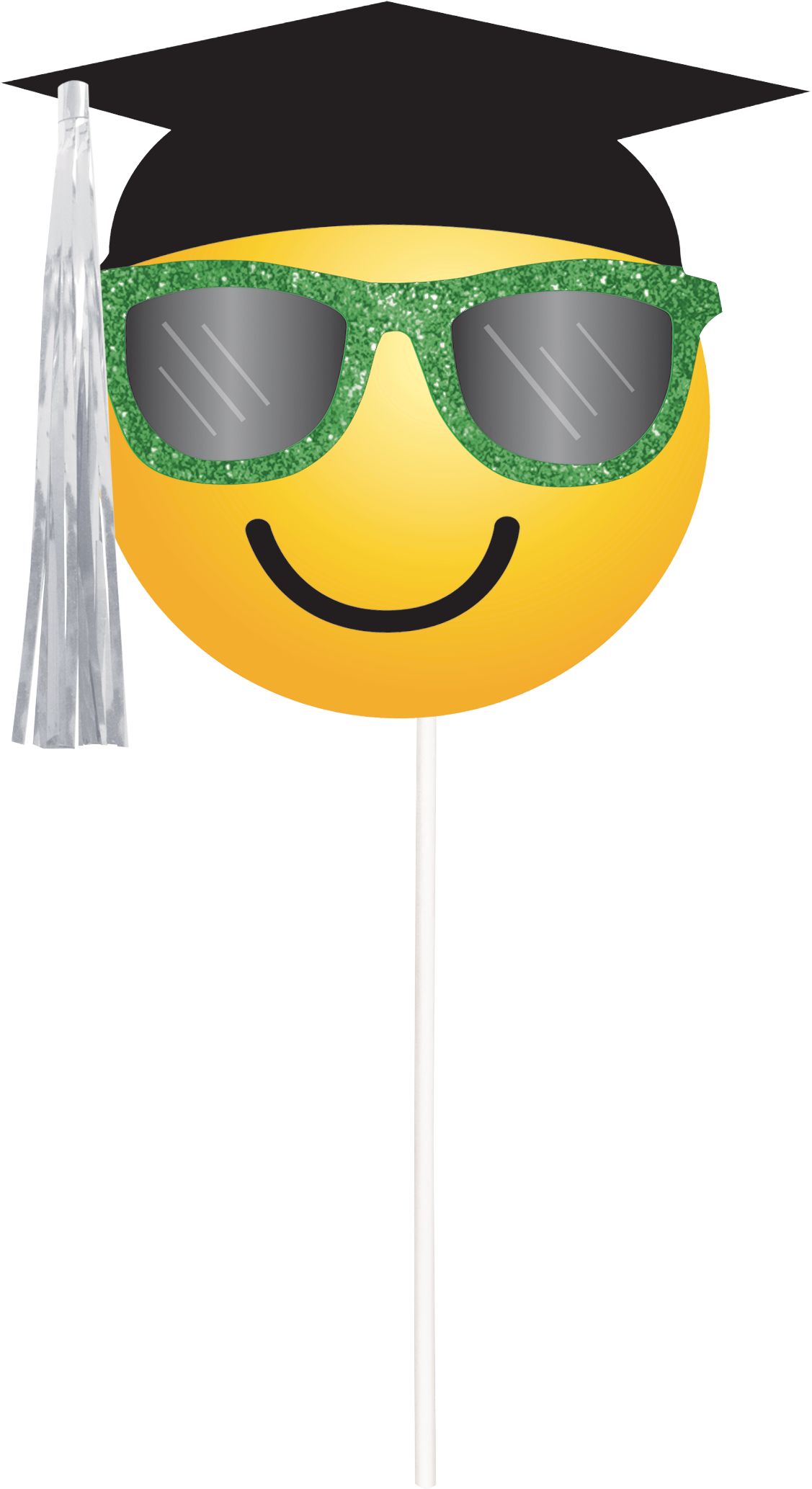 Graduation Photo Booth Kit, 21-pc Front_Flat