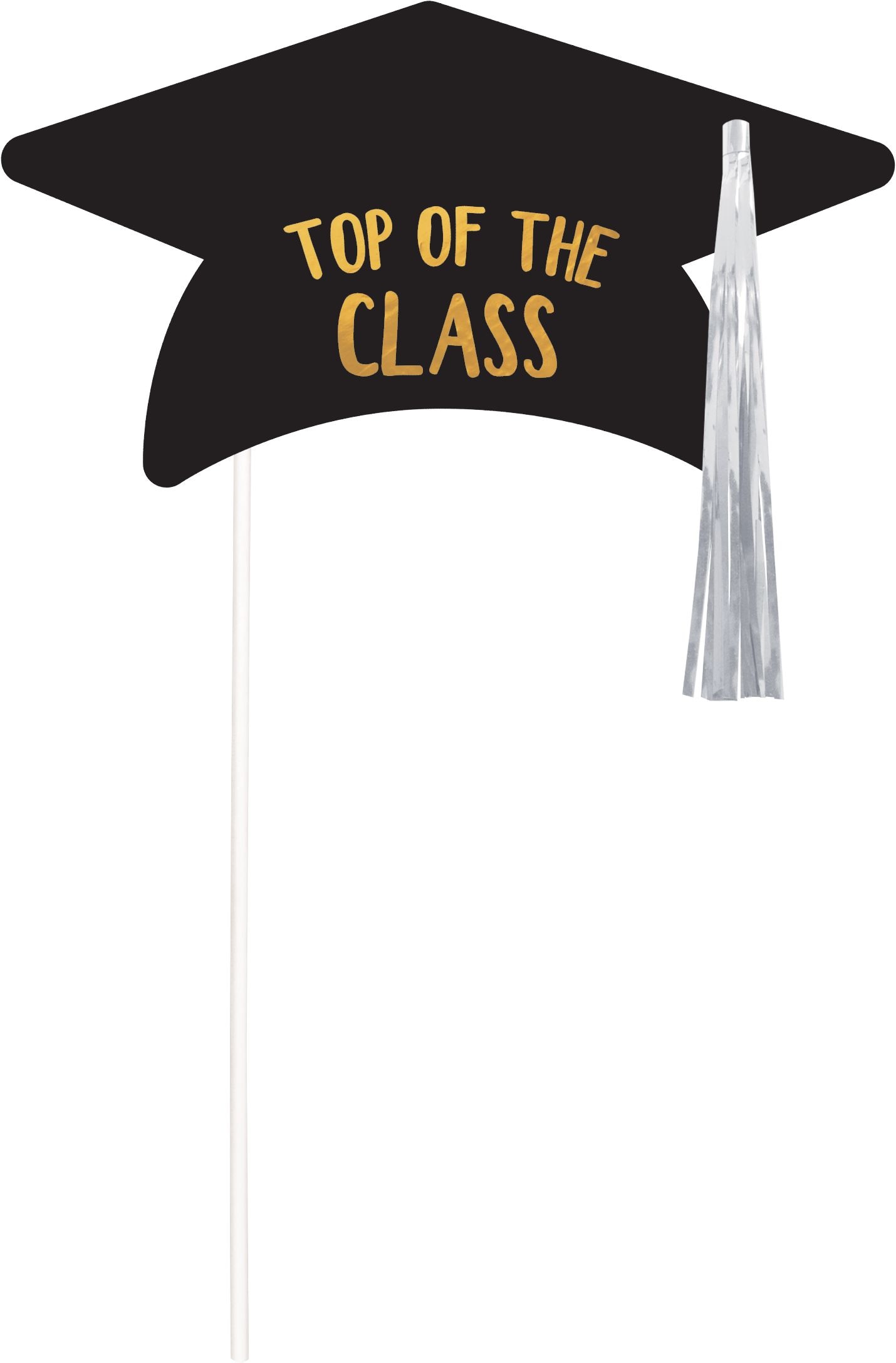 Graduation Photo Booth Kit, 21-pc Front_Flat