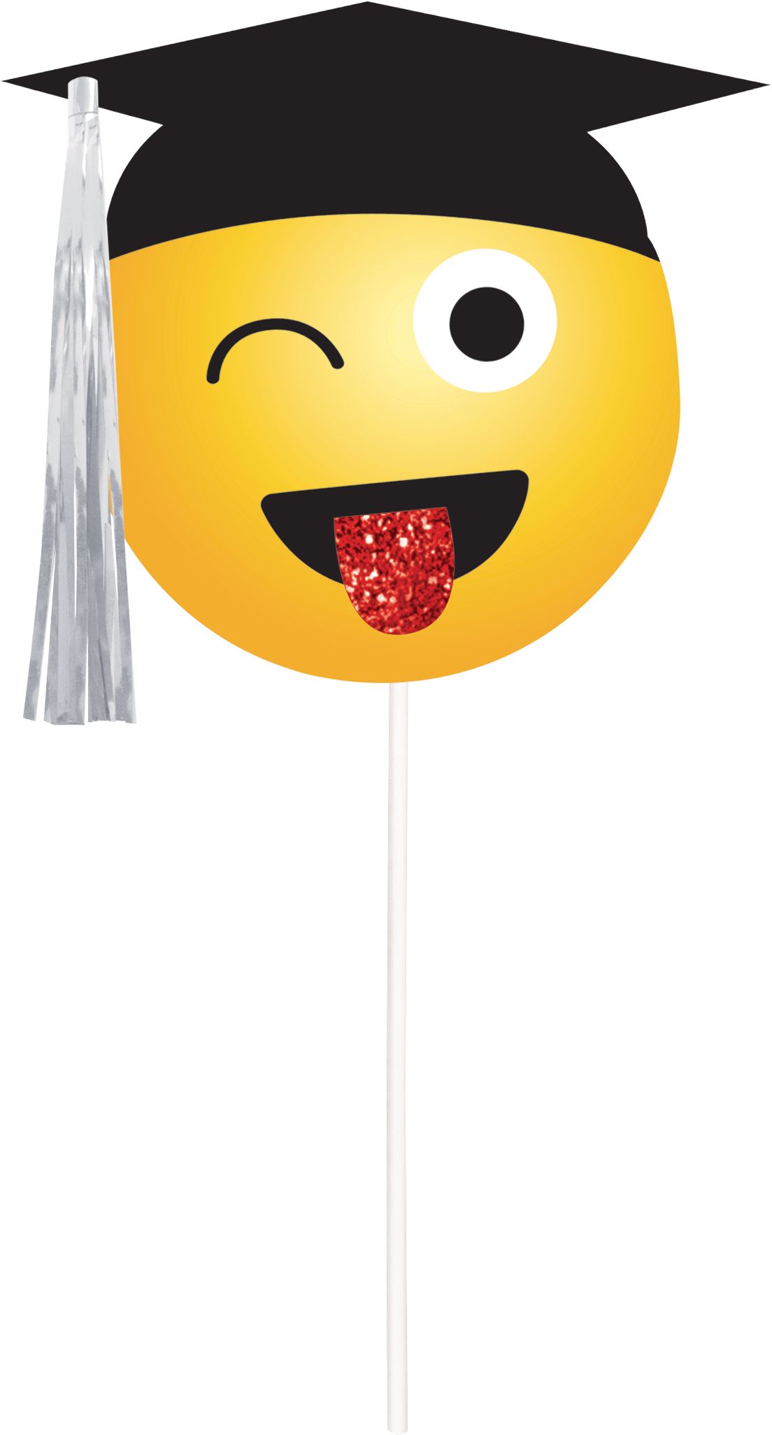 Graduation Photo Booth Kit, 21-pc Front_Flat