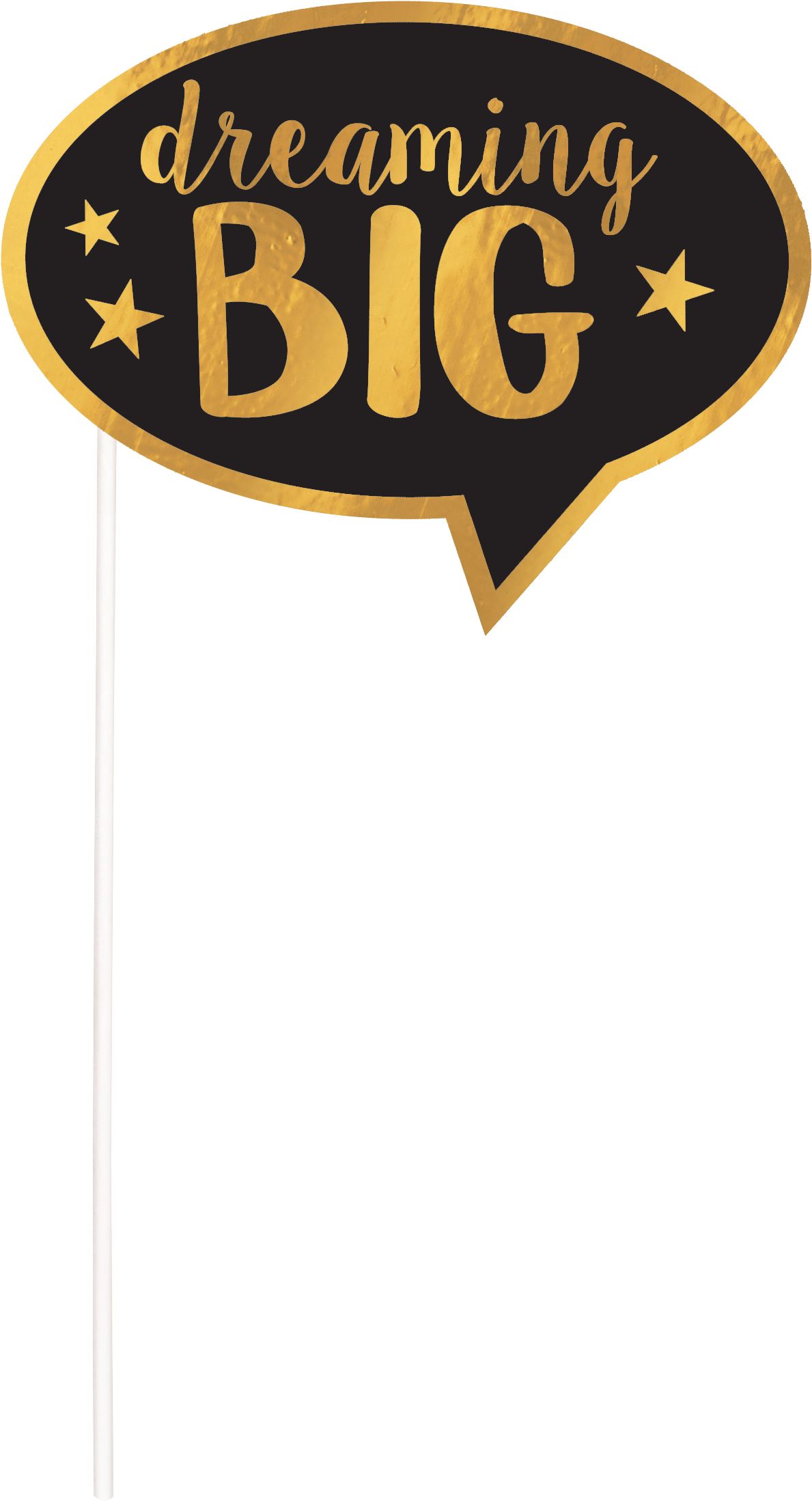 Graduation Photo Booth Kit, 21-pc Front_Flat