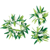 Accessoires collier de fleurs et de feuilles, paq. 3 Composite_or_Mixed