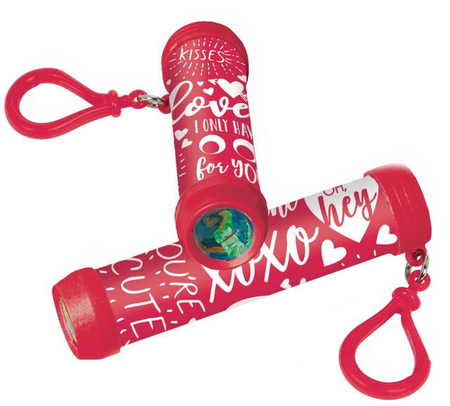 Clip-On Valentine's Day Kaleidoscopes, 12-pk Composite_or_Mixed