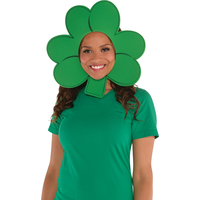 Foam Shamrock Hat Front_Flat