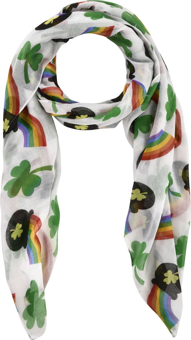 Foulard arc-en-ciels et trèfles Composite_or_Mixed