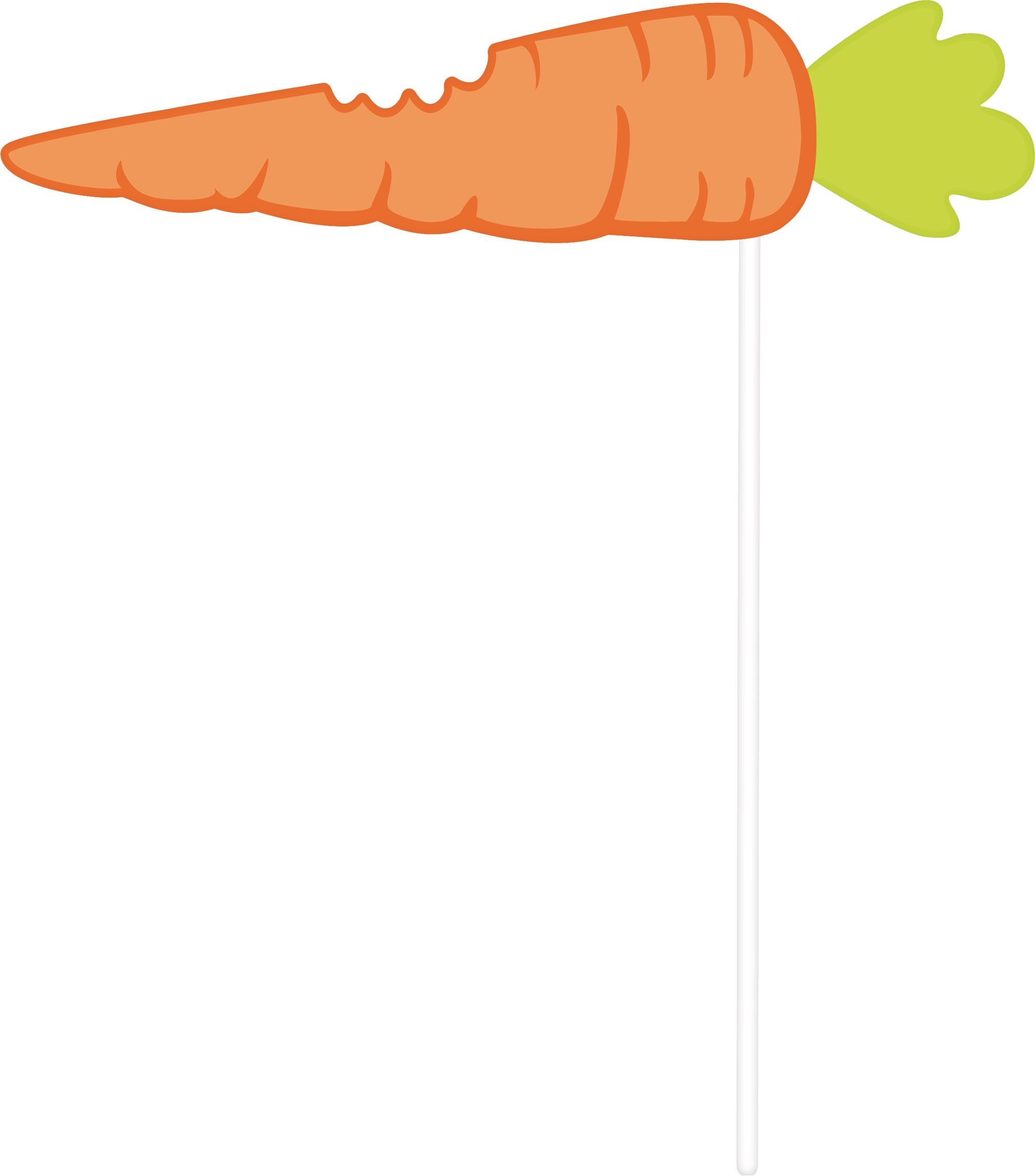 "Easter Bunny" Photo Booth Sign Props, Multi-Coloured, 13-pk, for Easter Front_Flat