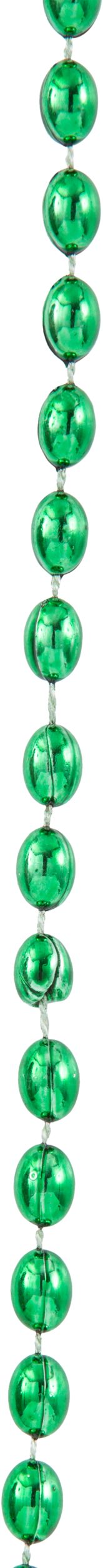 Colliers de perles de la Saint-Patrick pour cadeaux-surprises et salle de classe, paq. 24, vert CloseUp