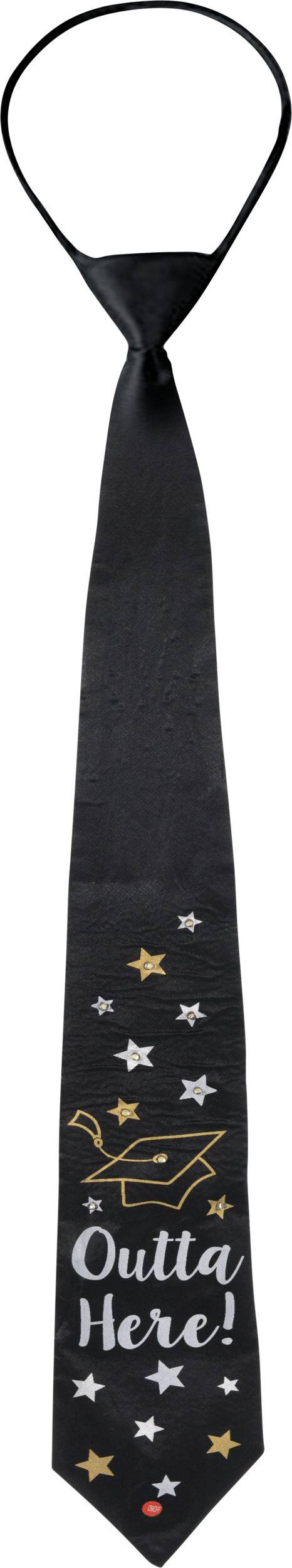 Light-Up Graduation Tie Front_Flat