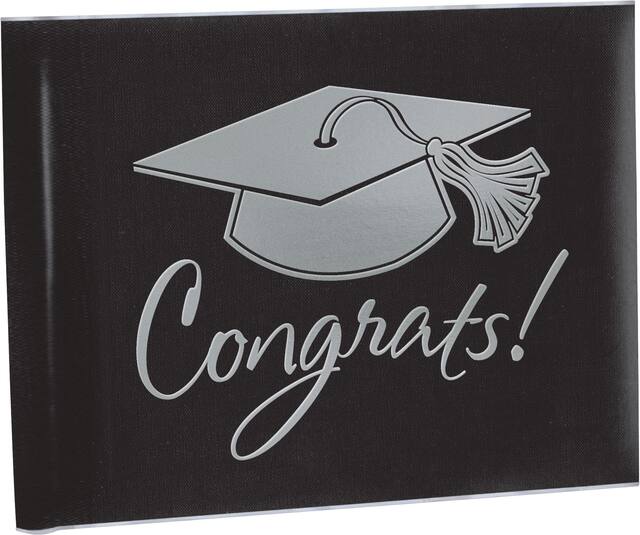 Graduation Guest Book Front_Angled_Right