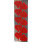 Glitter Foam Heart Stickers 285ct