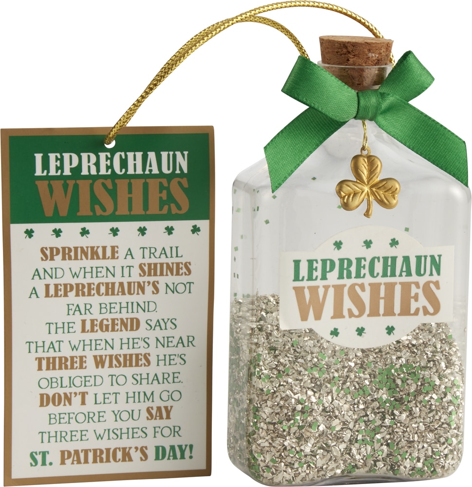 Leprechaun Wishes Ornament | Party City