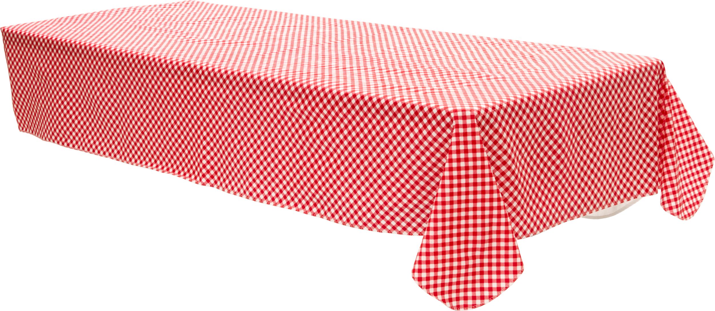 Picnic Gingham Flannel-Backed Vinyl Table Cover Front_Angled_Left