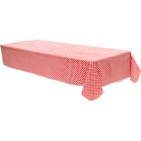 Housse pour table en vinyle à dos en flanelle guingan Pique-nique Front_Angled_Left