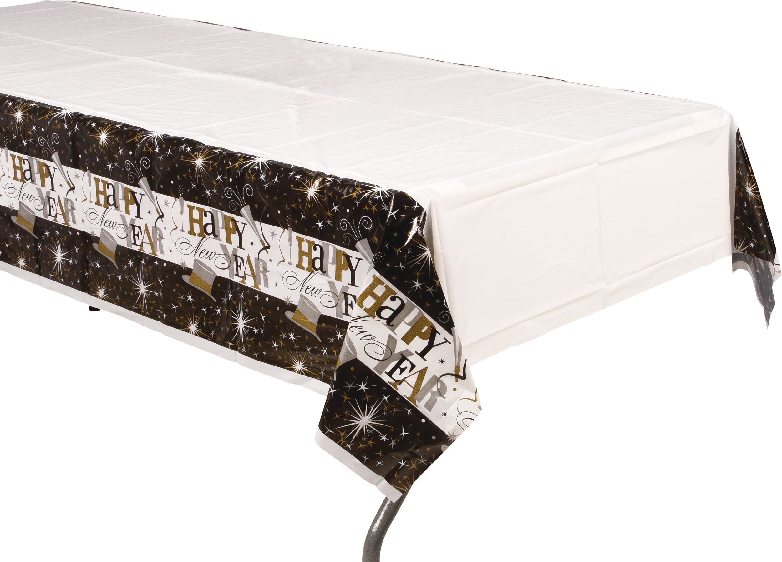 Elegant Celebration Table Cover, 3-pk CloseUp