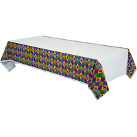 Housse pour table fleur de lys du Mardi gras Front_Angled_Left