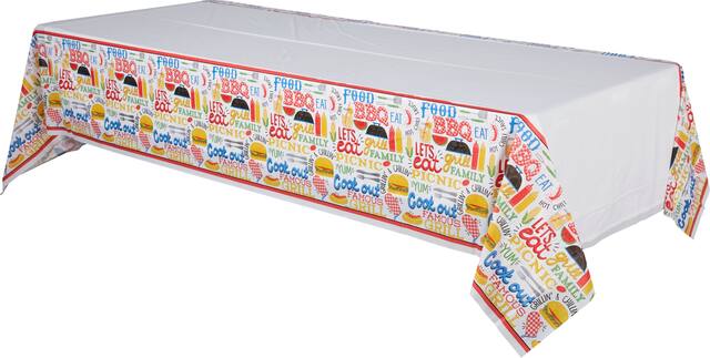 BBQ Picnic Table Cover Front_Angled_Left