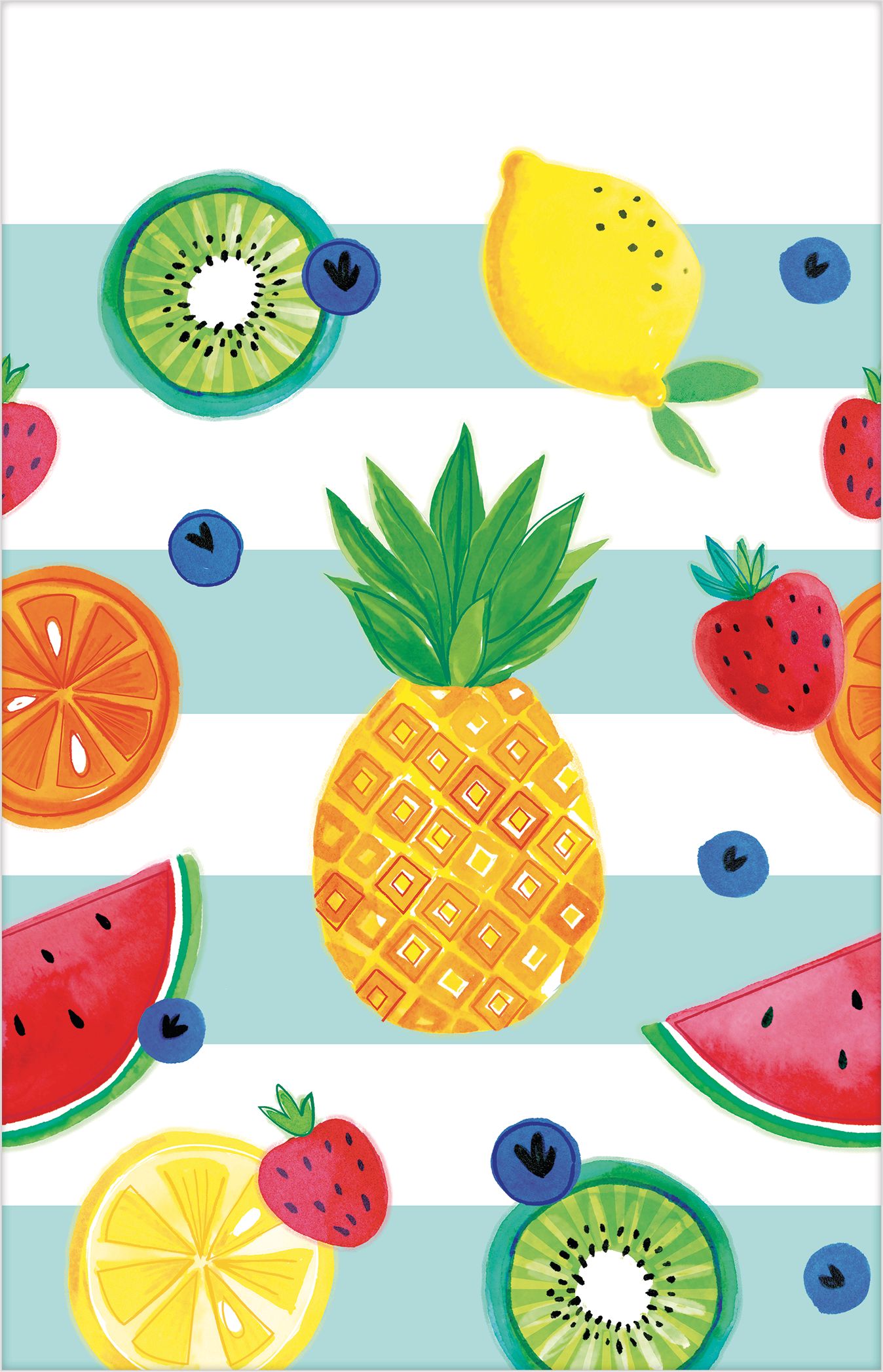 Hello Summer Table Cover Front_Flat