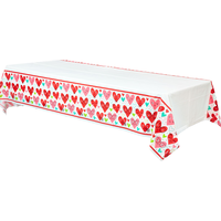 Heart Face Table Cover Front_Angled_Left