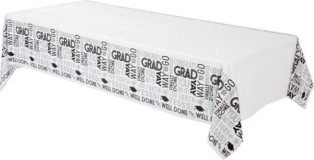 Grid Graduation Table Cover Front_Angled_Left