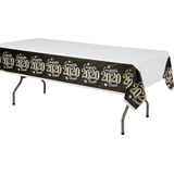 Sparkle Glitter Birthday Party Table Decoration, Pink/Teal Front_Angled_Left