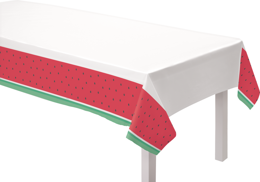 Tutti Frutti Plastic Table Cover Party City