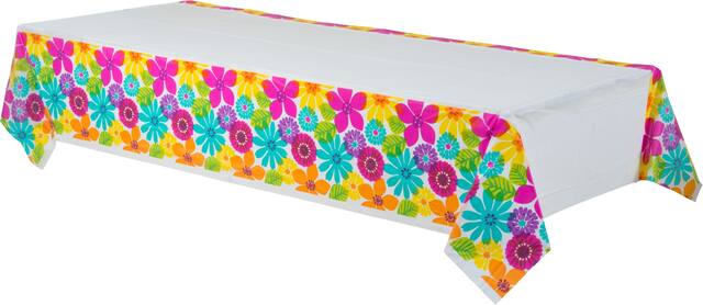 Day in Paradise Plastic Table Cover Front_Angled_Left