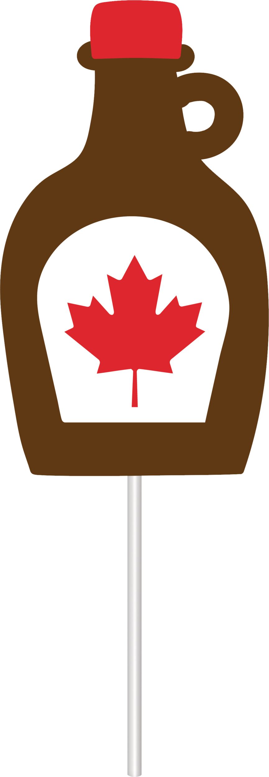 "Oh Canada" Plastic Scene Setter Background Decoration with Photo Booth Props, Multi-Coloured, 65-in, 15-pk, for Canada Day Front_Flat