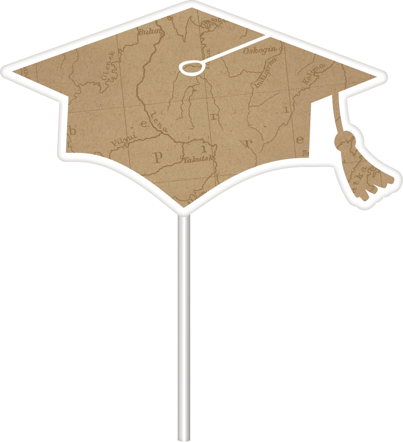 Décoration murale avec accessoires The World Awaits, paq. 15 Front_Flat