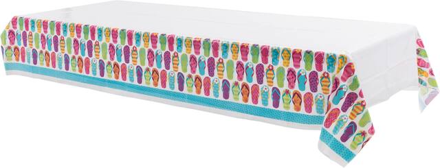 Nappes à motif de sandales vives, paq. 3 Front_Angled_Left