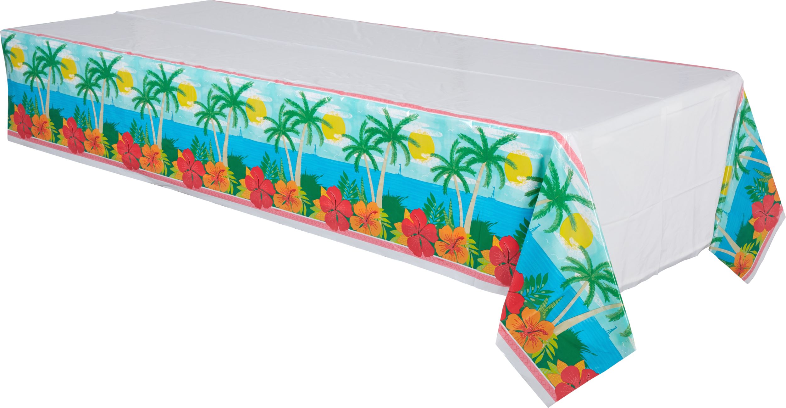 Nappes à motif d'ambiance estivale, paq. 3 Front_Angled_Left