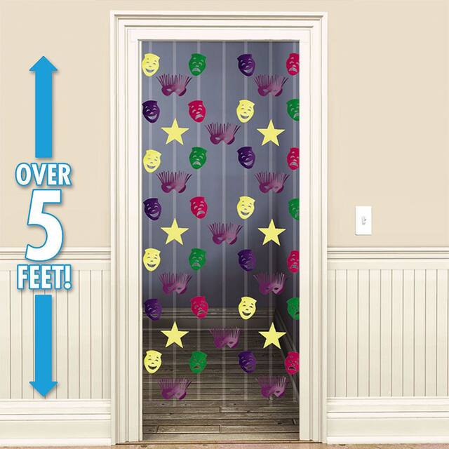 Mardi Gras Doorway Curtain Front_Flat