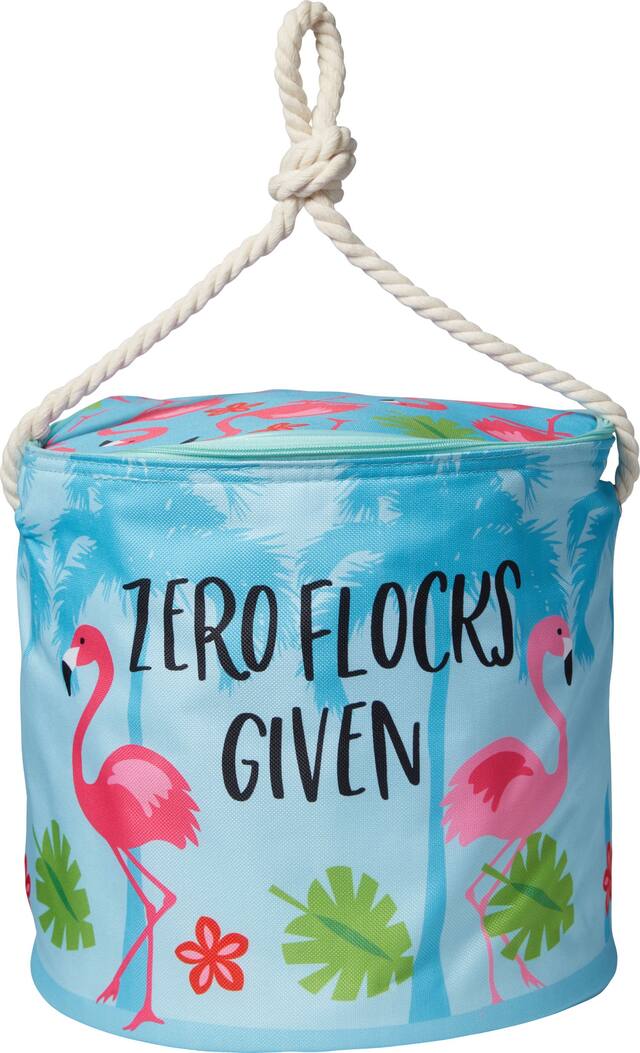 Flamingo Cooler Bag Front_Elevated