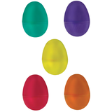 Fillable Eggs, Multi-Coloured, 48-pk, for Easter Front_Flat