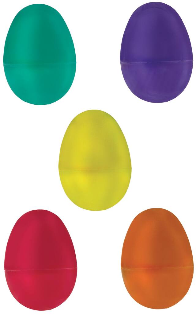 Fillable Eggs, Multi-Coloured, 48-pk, for Easter Front_Flat