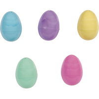 Pastel Fillable Eggs, Multi-Coloured, 6-pk, for Easter Front_Elevated