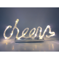 Light-Up Cheers Sign Front_Angled_Right