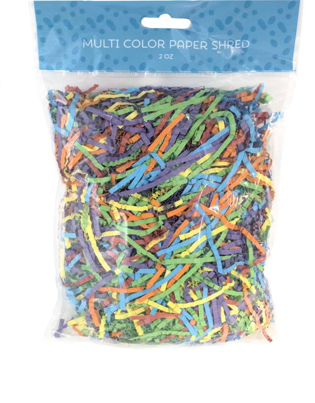 Rainbow Paper Easter Grass Front_Flat