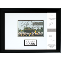 Class of 2020 Autograph Graduation Photo Frame Front_Flat