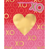 Sac-cadeau XOXO de la Saint-Valentin Front_Flat