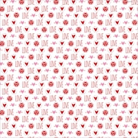 Papier de soie Love Hearts, paq. 8