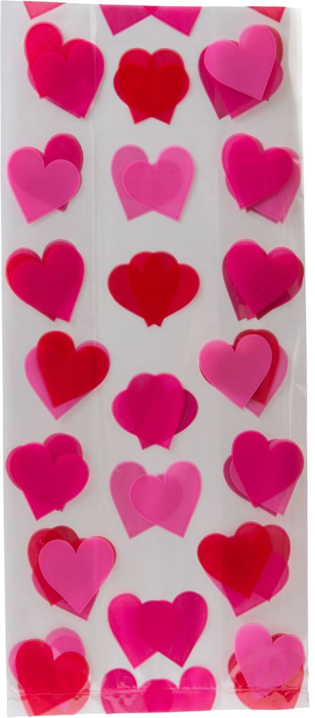 Sacs à friandises Clé de ton coeur, paq. 20, grand Front_Flat