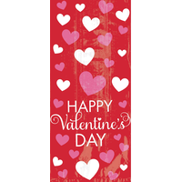 Sacs à friandises de la Saint-Valentin, couleurs vives, paq. 20