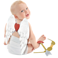Accessoires de cupidon pour bébé, paq. 3
