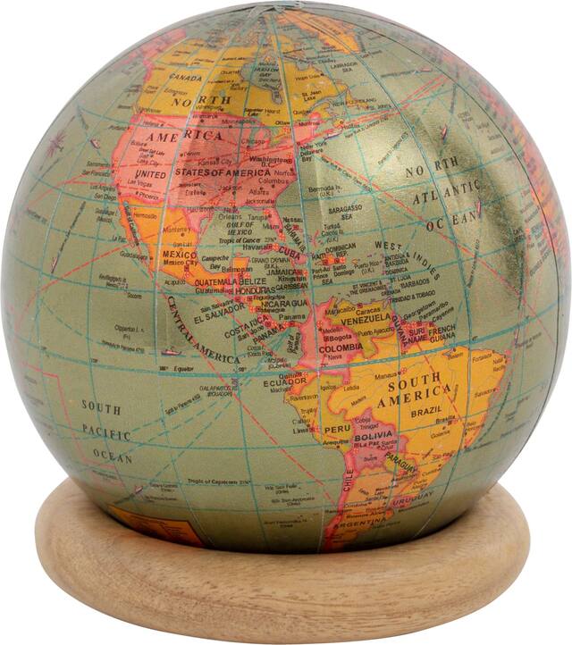 Globe brillant, 4,5&nbsp;po Front_Flat