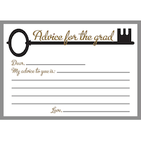 Cartes Conseils pour le diplômé, paq. 24 Front_Flat