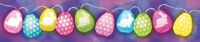 Jeu de lumières lanternes oeuf de Pâques Front_Flat